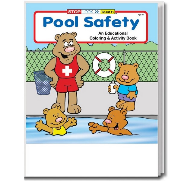 CS0295B Pool Safety Coloring and Activity Book ...